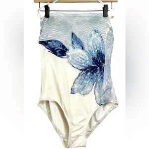 Carmen Mark Valvo One Piece Swimsuit‎ Size 12